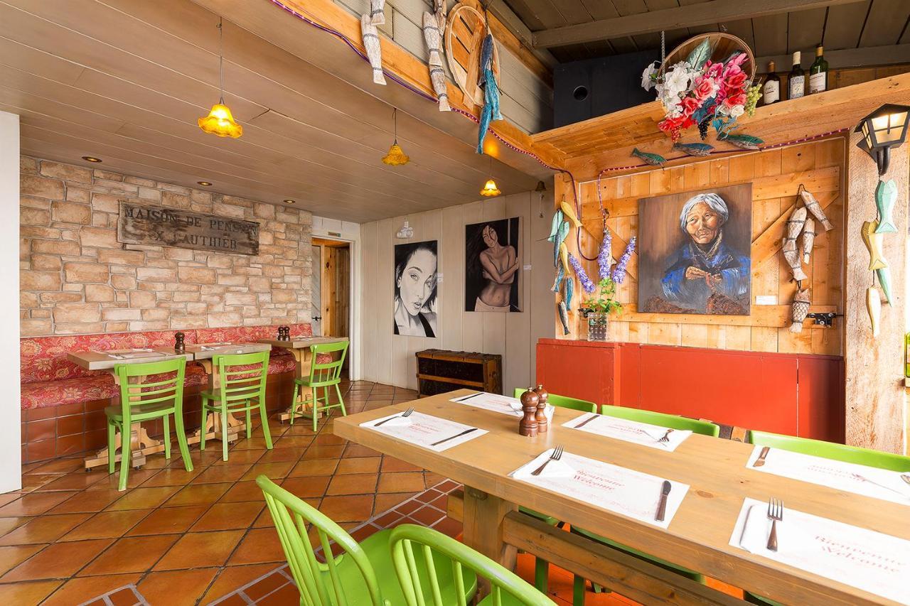 Restaurant Motel De La Plage Saint-Irénée 외부 사진